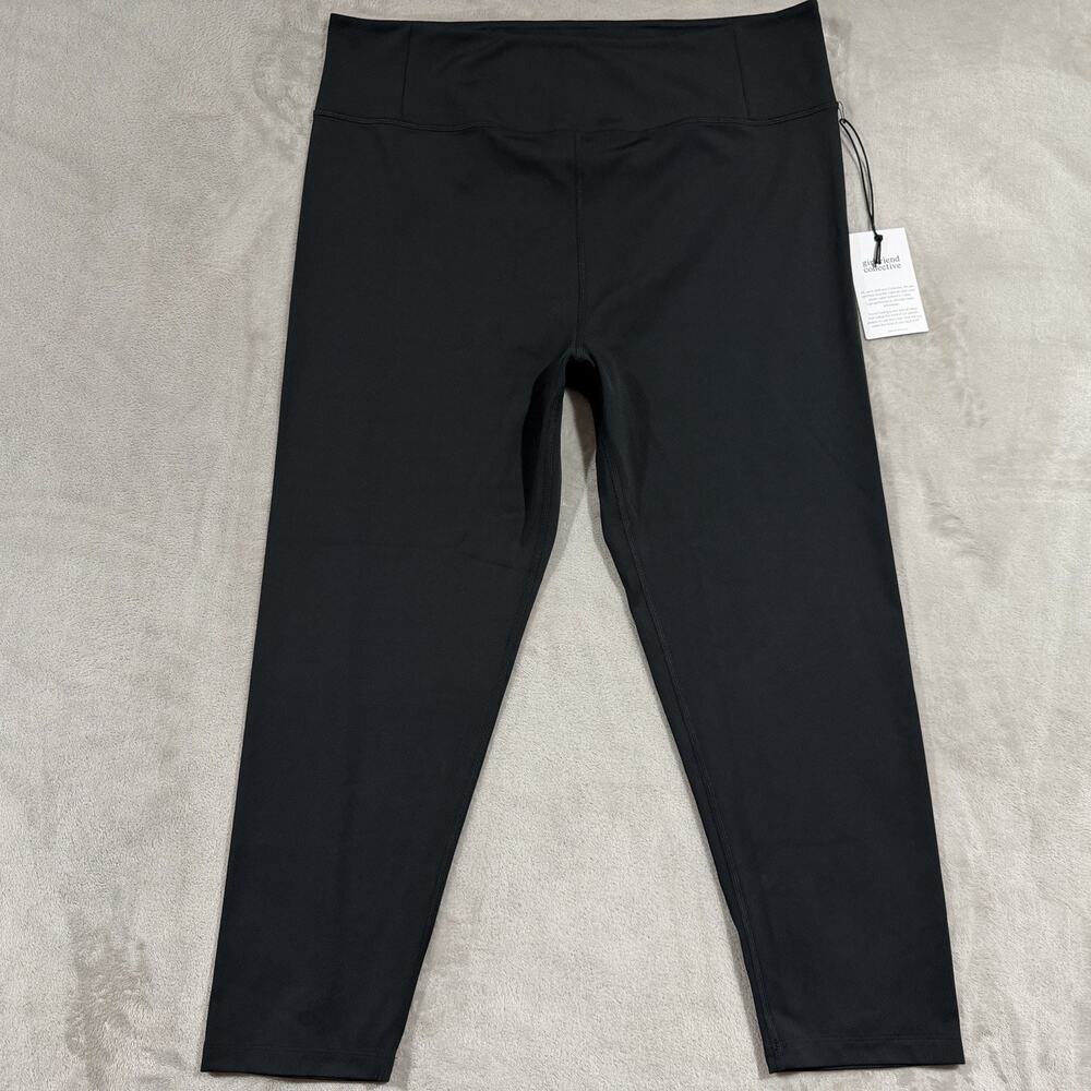 NWT Girlfriend Collective Women's Compressive High-Rise 7/8 Legging Black S 5X
